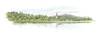 Nr. 902 Malexander - vy från sjön Nr. 902 Malexander - vy från sjön